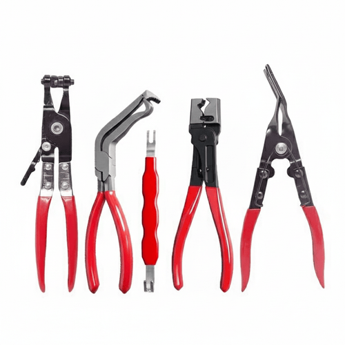 5PC Automotive Electrical Disconnect & Trim Clip Pliers Set