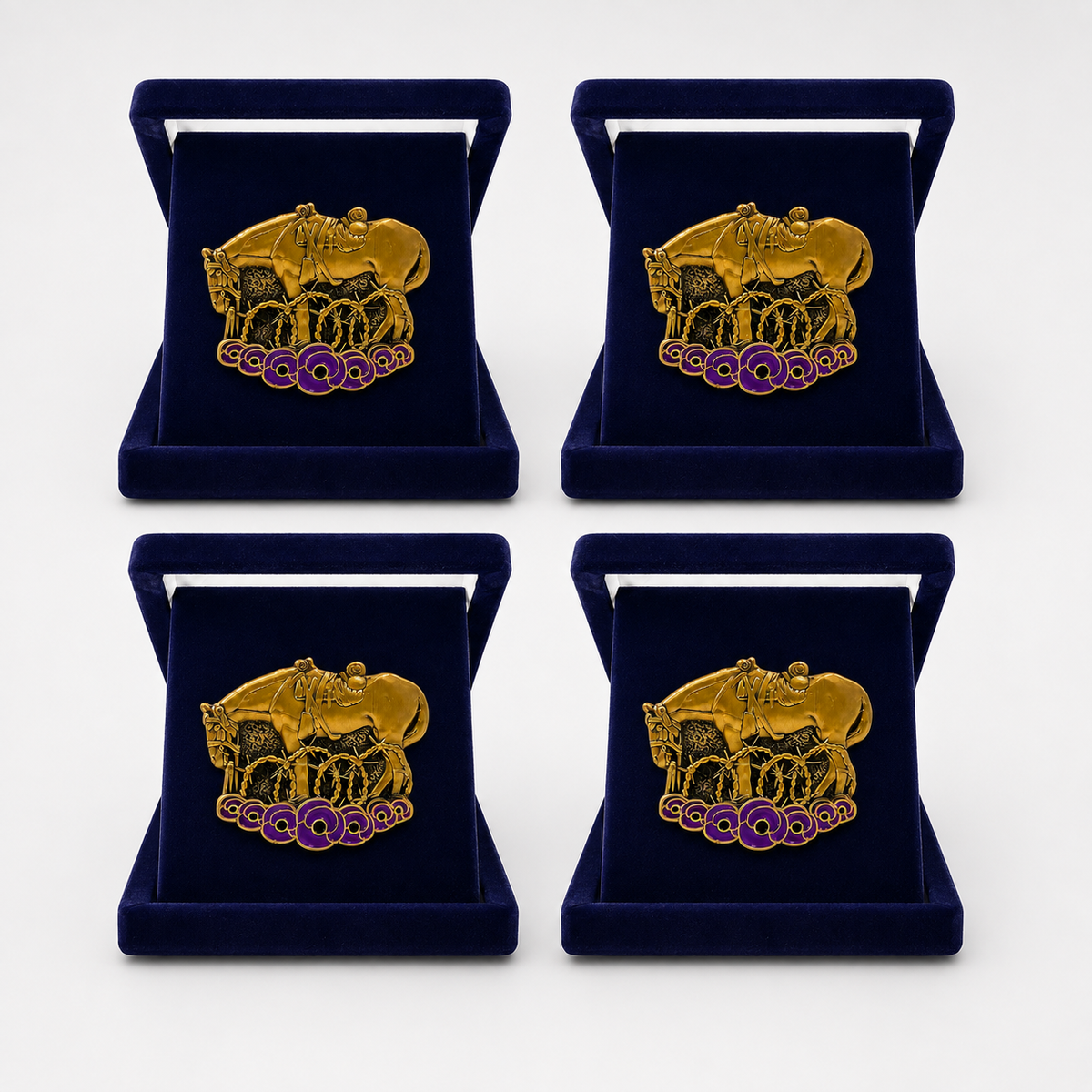 War Horse Remembered Brooch