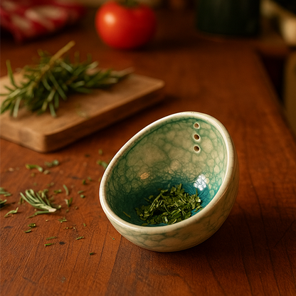 100% Handmade Pottery Herb Stripper(𝐂𝐡𝐚𝐝 𝐒𝐦𝐢𝐭𝐡 𝐇𝐚𝐧𝐝𝐦𝐚𝐝𝐞®) - BUY 3 GET 15% OFF & FREE SHIPPING